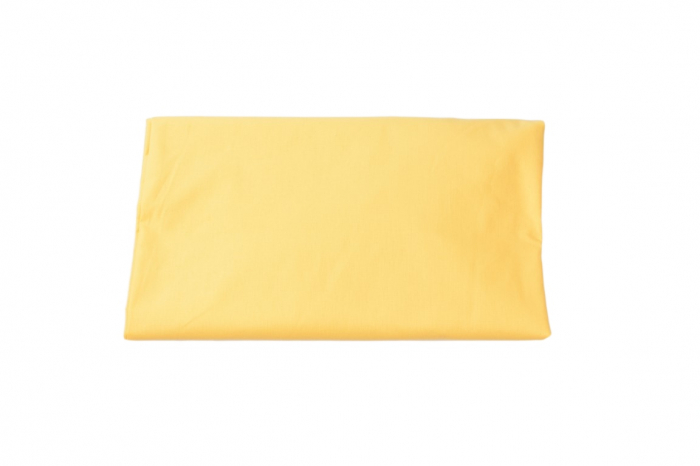 Cearsaf patut 90x40/50 cm bumbac 100% galben [2]