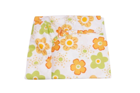 Lenjerie 6 piese patut 120x60 cm bumbac 100% model floricele [2]