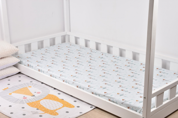 Lenjerie pat 3 piese model balerine mici [5]