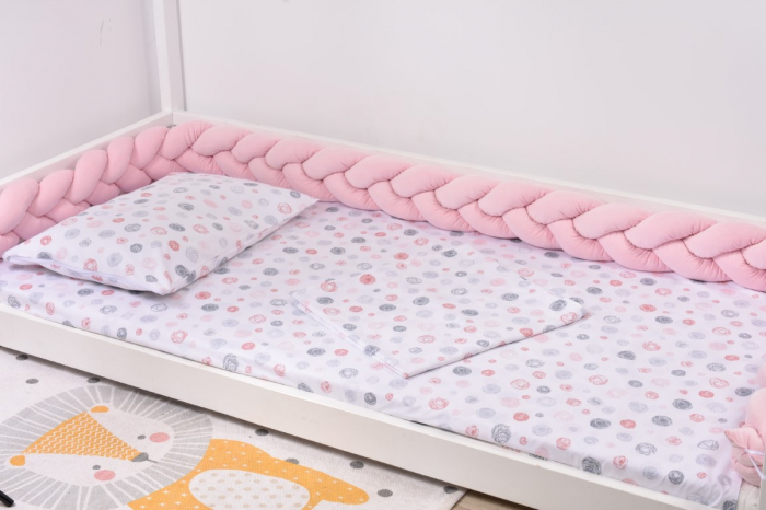 Lenjerie 3 piese model Ghemotoace pentru pat 90x200 cm [2]