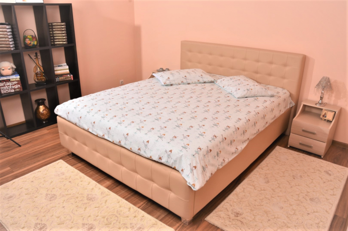 Lenjerie pat dublu bumbac 100% model balerine [2]