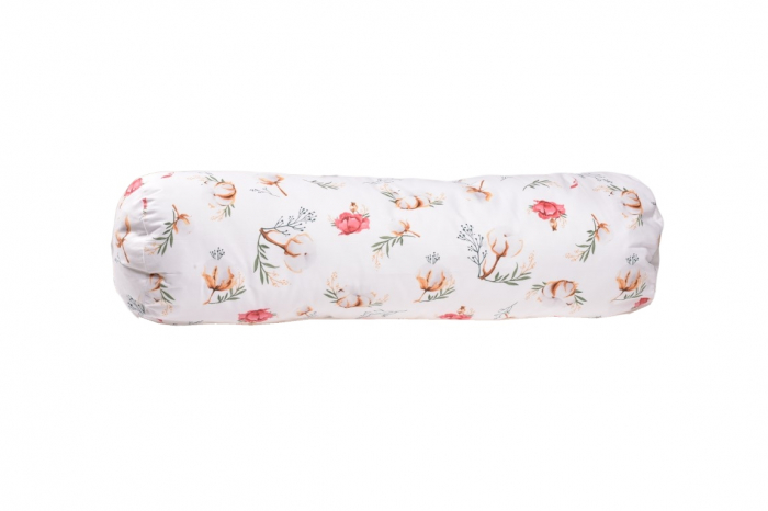 Perna de sprijin Jumbo, model flori de bumbac, 80 cm [3]