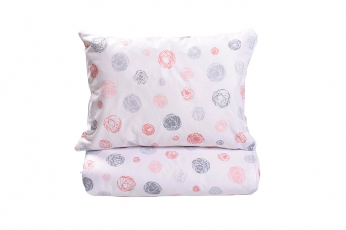 Set complet lenjerie si aparatori patut 60x120 cm Ghemotoace [3]
