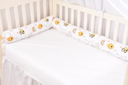 Aparatori Patut 120x60 - Aparatoare rulou model albinute, 120 cm