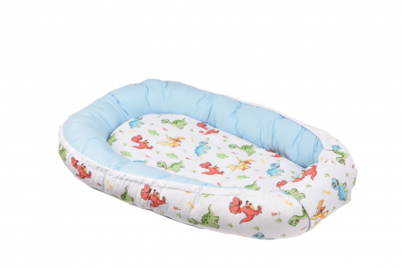 Babynest - Babynest model dinozauri bleu
