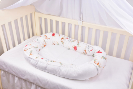 Babynest model flori de bumbac [4]