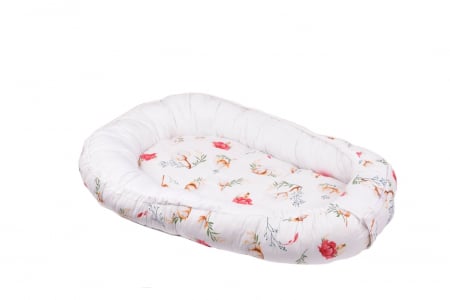 Babynest - Babynest model flori de bumbac