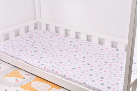 Cearsafuri si huse pat single - Cearsaf pat bumbac 100% model ghemotoace 90x200x10 cm