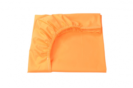 Cearceaf Bumbac - Cearsaf patut 120x60 cm bumbac 100%  portocaliu