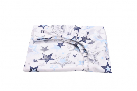 Cearsaf patut 120x60 cm bumbac 100% model stelute [0]