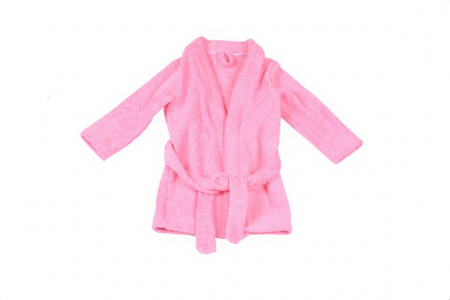 Halat de Baie Bumbac - Halat de baie copii frotir bumbac 100% 3-4 ani roz