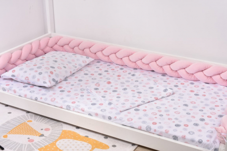 Lenjerie 3 piese model Ghemotoace pentru pat 90x200 cm [1]