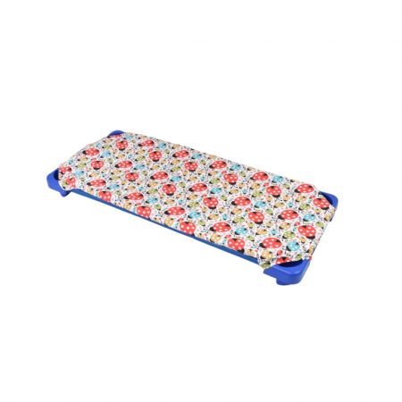 Lenjerie patut gradinita 3 piese patut stivuibil bumbac 100% model Buburuze [1]