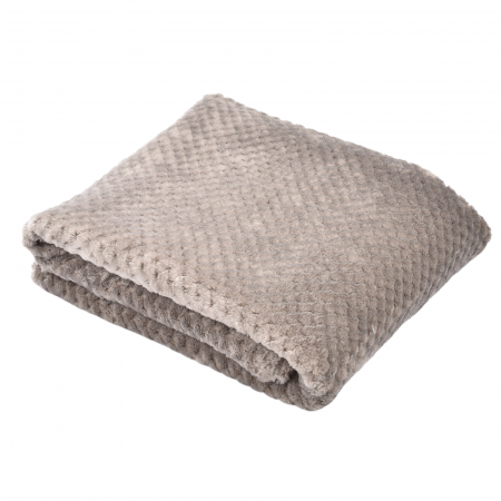 Paturica pentru copii baby fleece gri 90x110 cm [0]