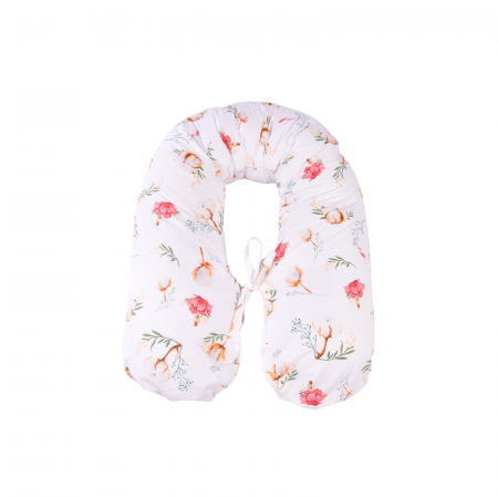 Perna gravide multifunctionala 3 in 1 bumbac 100% model floral [1]