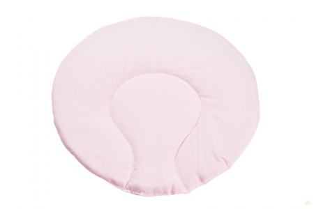 Pentru copii - Pernuta plata rotunda bumbac 100% roz