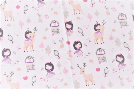 Saculet de dormit gros bumbac 100% model fetite 12-24 luni [1]