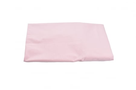 Set 2 cearsafuri patut 90x50 cm bumbac 100% alb/roz+ Protectie impermeabila [3]
