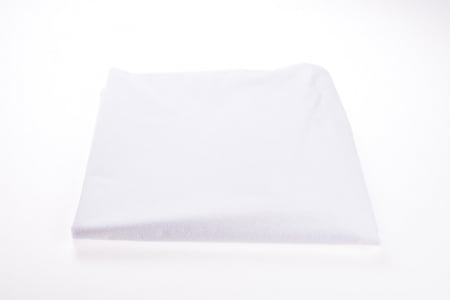 Set 3 cearsafuri alb crem si model rachete + protectie impermeabila patut 90x40/50 cm [4]