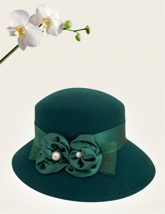 Palarie dama VENETIA LADY LUX -palarie verde, reglabila [3]