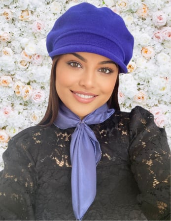 Set elegant SAPCA+ESARFA (ALBASTRU) [3]