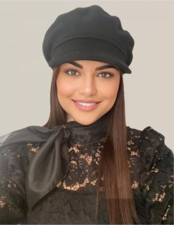 Set elegant SAPCA+ESARFA Miss Jollie (NEGRU) [3]