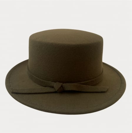 Palarie dama cu boruri rotunde MISS CASTILLIA (KAKI) - marime unica, reglabila [3]
