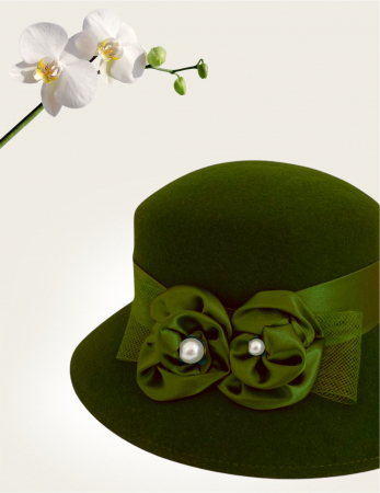 Palarie dama VENETIA LADY LUX -palarie kaki, reglabila [3]