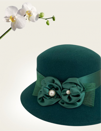 Palarie dama VENETIA LADY LUX -palarie verde, reglabila [3]