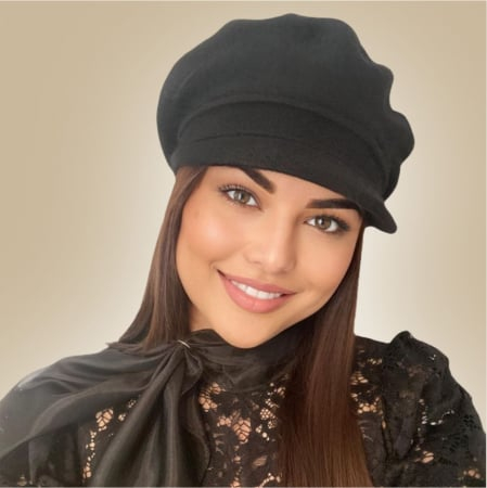 Set elegant SAPCA+ESARFA Miss Jollie (NEGRU) [3]