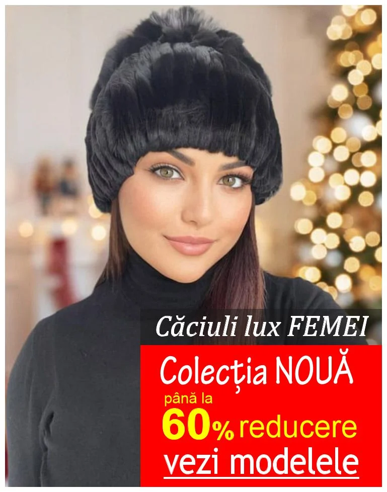 Caciuli blana colectia