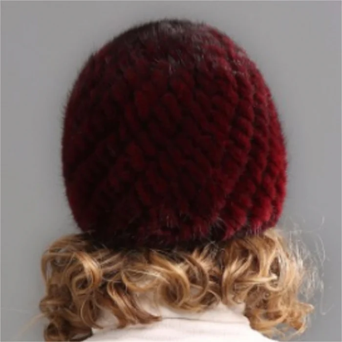 Caciula din blana de NURCA - Gloria Lux (GRENA) - marime universala [5]