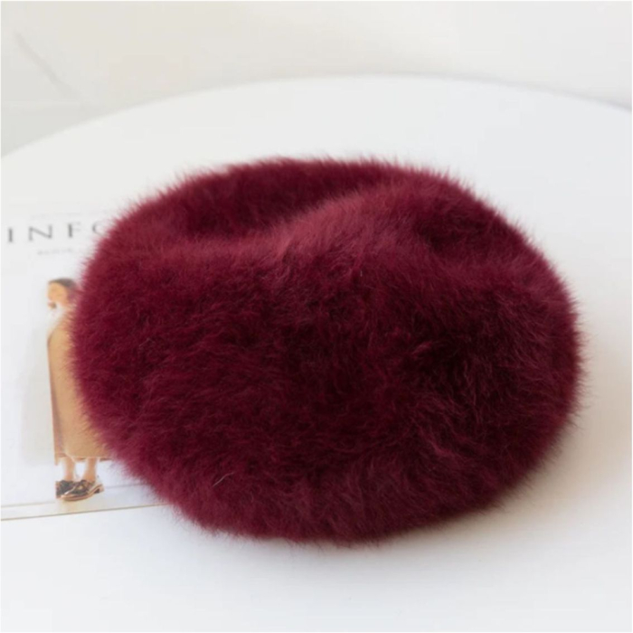Caciulita eleganta din lana de Angora (GRENA) - marime UNIVERSALA [4]