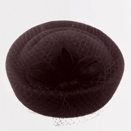 Palarie dama toca MISS PARIS -palarie grena, reglabila [3]