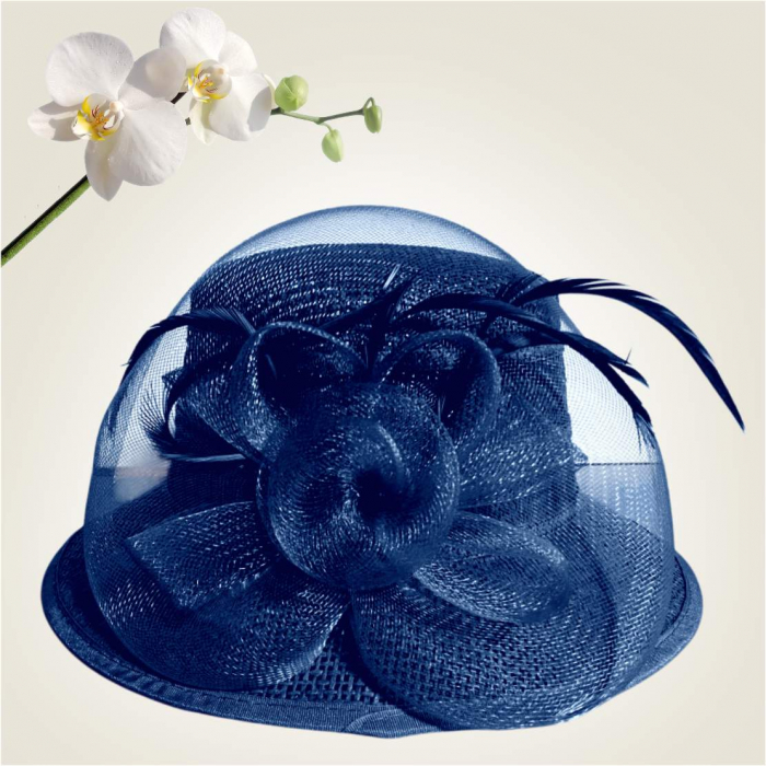 Palarie de soare de lux Coralia Lux  (BLEUMARIN) - marime unica, reglabila [4]