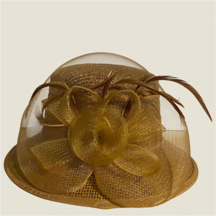 Palarie de soare de lux Coralia Lux  (MARO aramiu) - marime unica, reglabila [4]