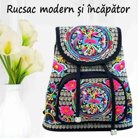 Rucsac elegant de dama Fantezia Lux - Multicolor [6]