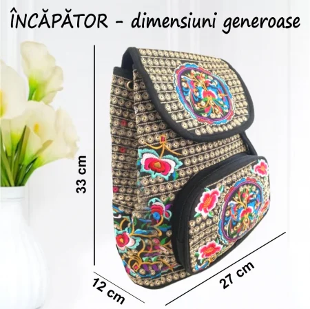 Rucsac elegant de dama - Fantezie in Rosu [5]