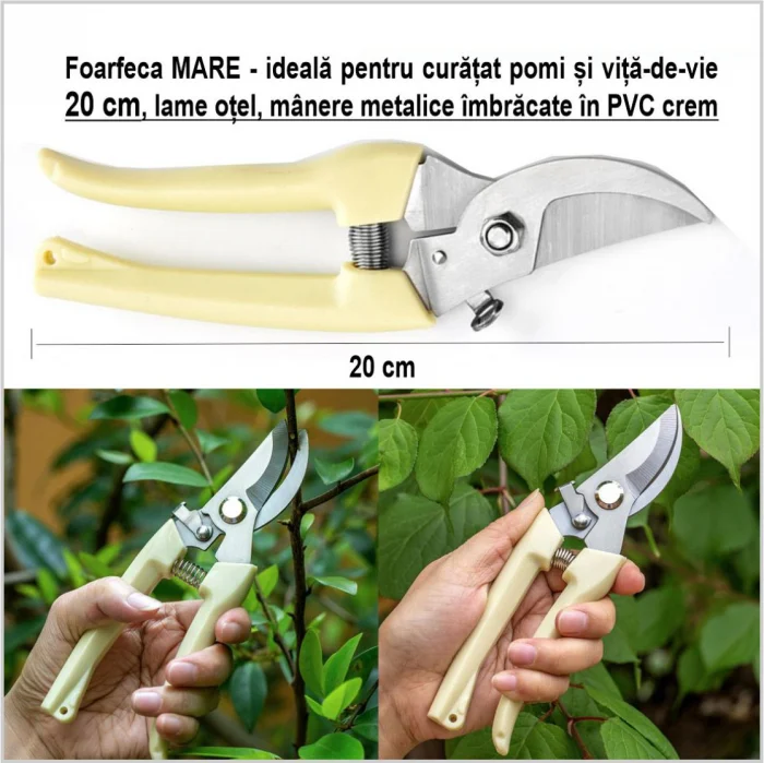 Set 1 foarfeca de gradina de 20 cm + 1 fierastrau pliabil [2]