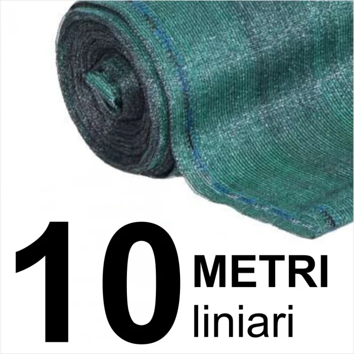 Plasa de Umbrire Universala in rola de 10/25/50 metri, din material HDPE de inalta calitate, opacitate 65%, protectie UV, rezistenta soare, vant si alte intemperii [2]