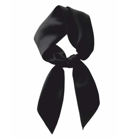 Esarfa eleganta de dama din matase, 60*60 cm, NEGRU [2]