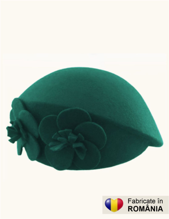 Palarie dama toca REGINA LUX -palarie verde, reglabila [1]
