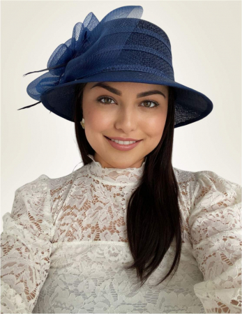 Palarie de soare de lux Coralia Lux  (BLEUMARIN) - marime unica, reglabila [1]