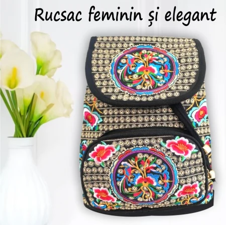 Rucsac elegant de dama - Fantezie in Rosu [1]