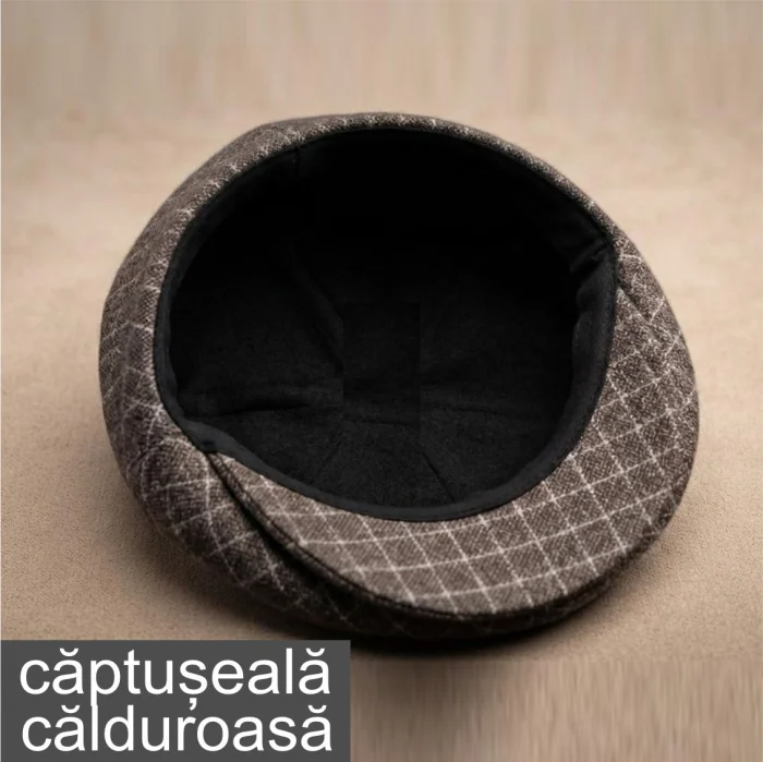 Sapca barbati tip pugilist captusita (MARO cadrilat) - marime unica [4]
