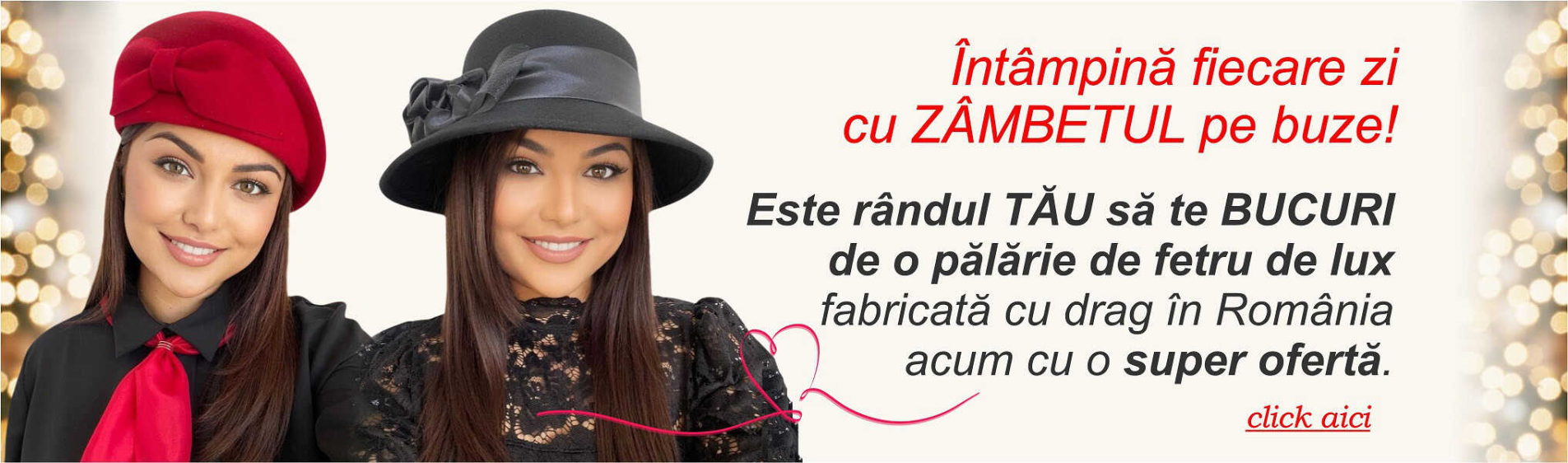 Palarii dama lux - Noua Colectie
