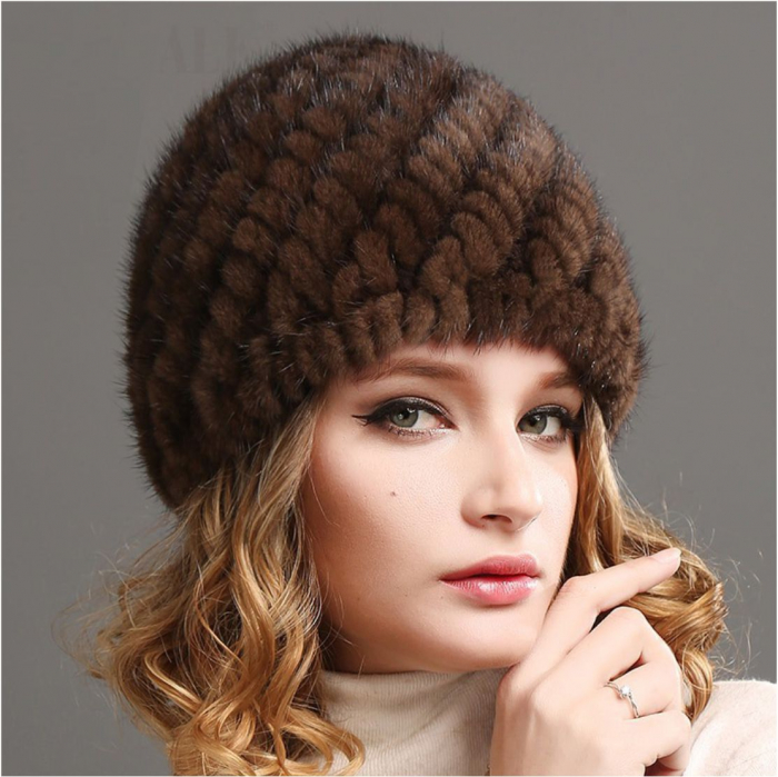 Caciula din blana de NURCA - Mira Lux (MARO) - marime universala [3]