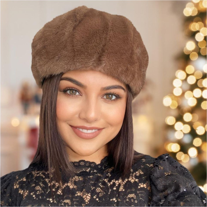 Caciula eleganta de blana JULIETTE (MARO) - marime universala, reglabila [2]