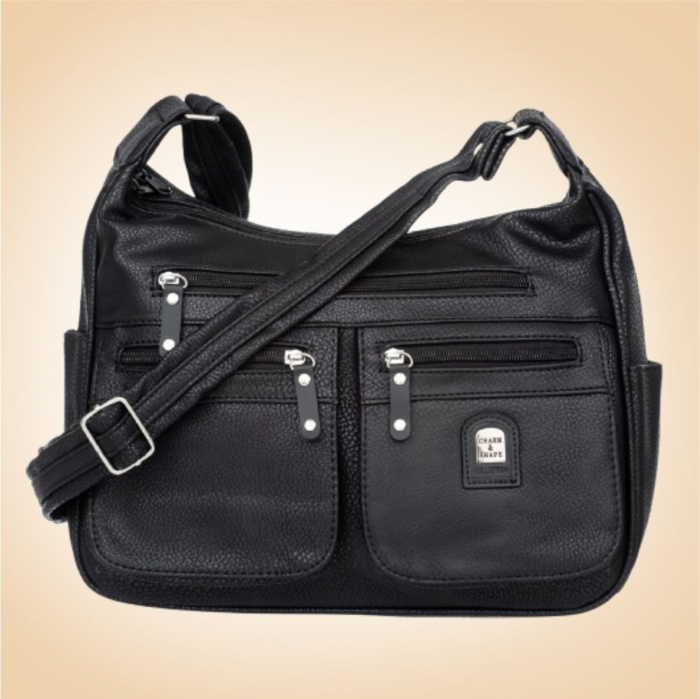 Geanta eleganta de dama Charm C02 (NEGRU) - marime medie [3]