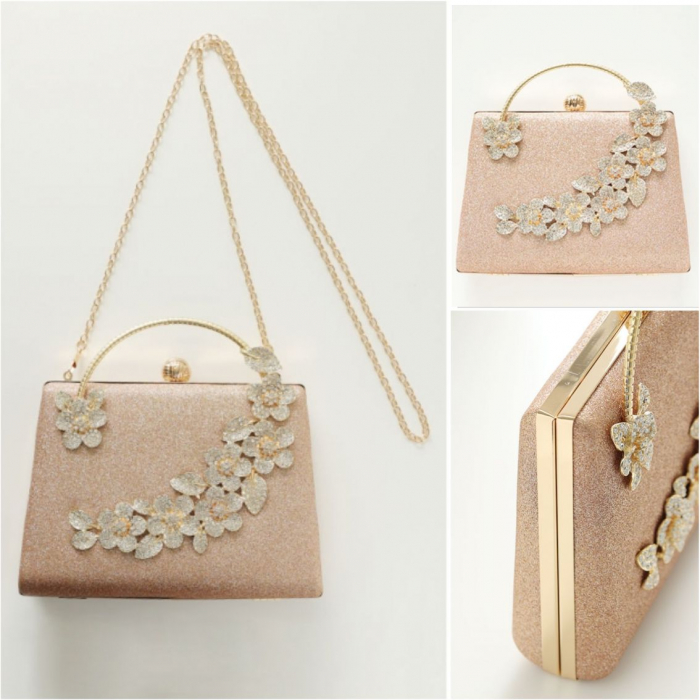 Geanta lux de ocazie clutch LADY ROSE (AURIE) [4]